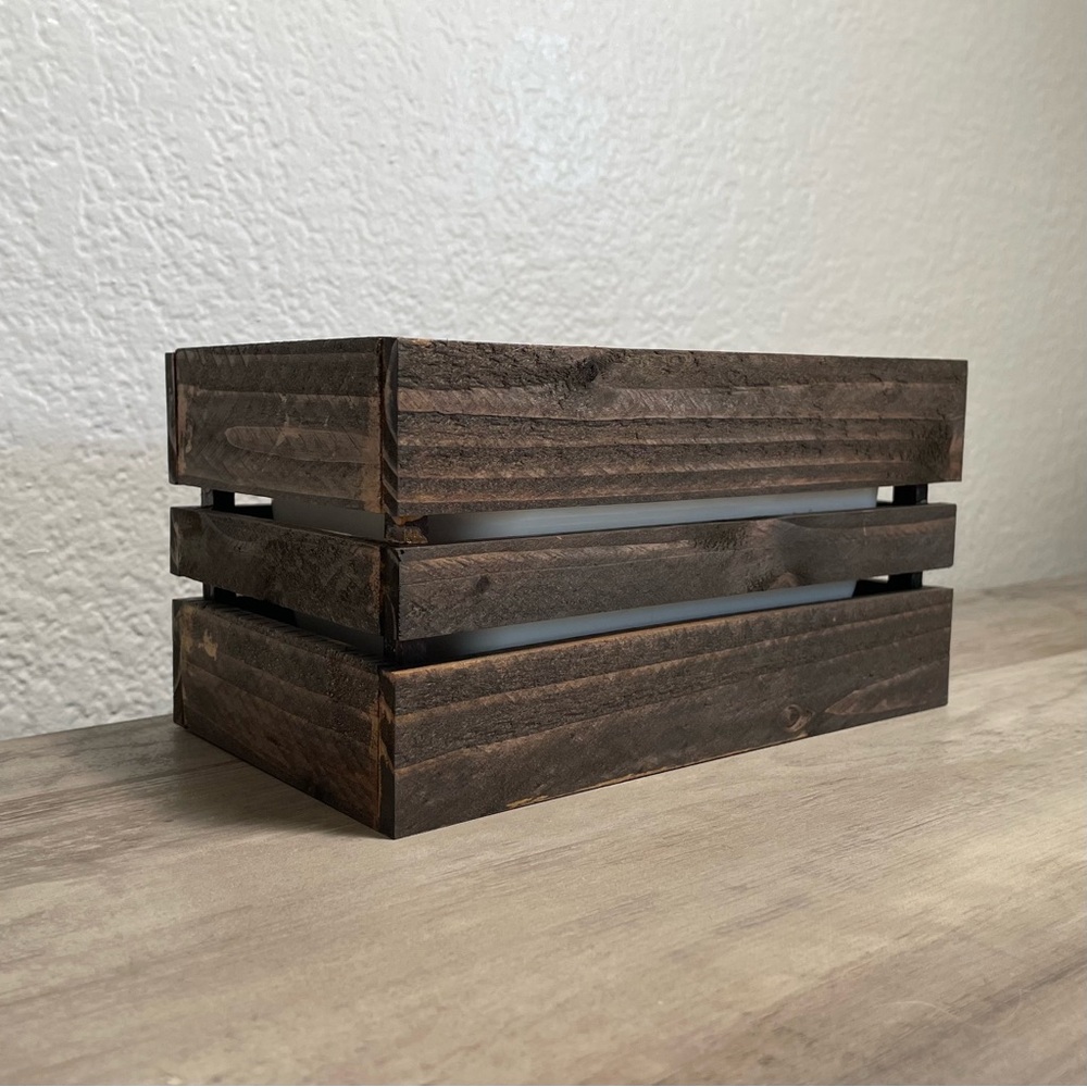 Rustic Crate Planter-Small perfect for those 70’s style window sills! :)